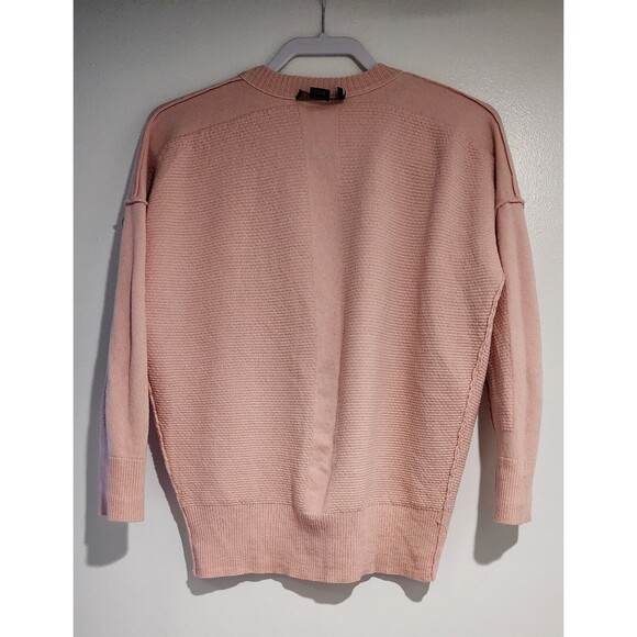 Vintage Pendleton Womens V-Neck Cardigan Sweater Pink 3/4 Sleeve Size PS - Picture 5 of 9